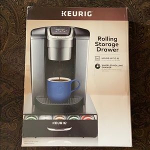 Keurig rolling storage drawer never been opened